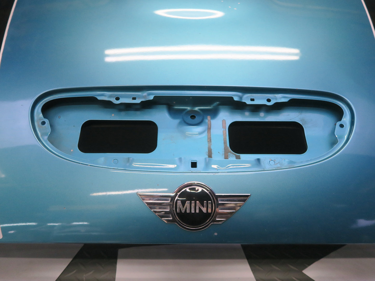 14-19 Mini Cooper S F55 F56 F57 Front Hood Bonnet Shell Panel Carribean Aqua OEM