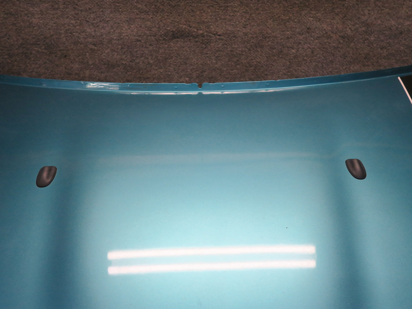 14-19 Mini Cooper S F55 F56 F57 Front Hood Bonnet Shell Panel Carribean Aqua OEM