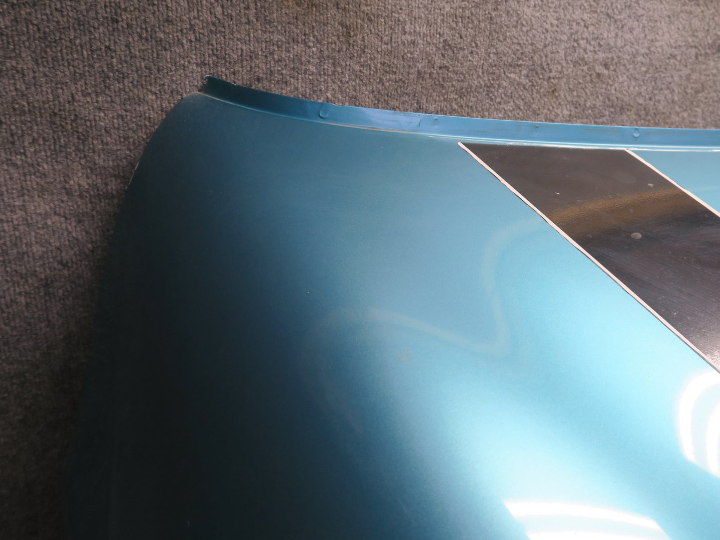 14-19 Mini Cooper S F55 F56 F57 Front Hood Bonnet Shell Panel Carribean Aqua OEM