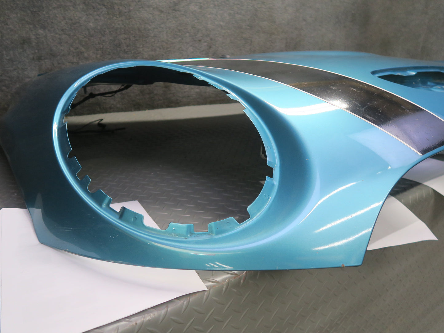 14-19 Mini Cooper S F55 F56 F57 Front Hood Bonnet Shell Panel Carribean Aqua OEM