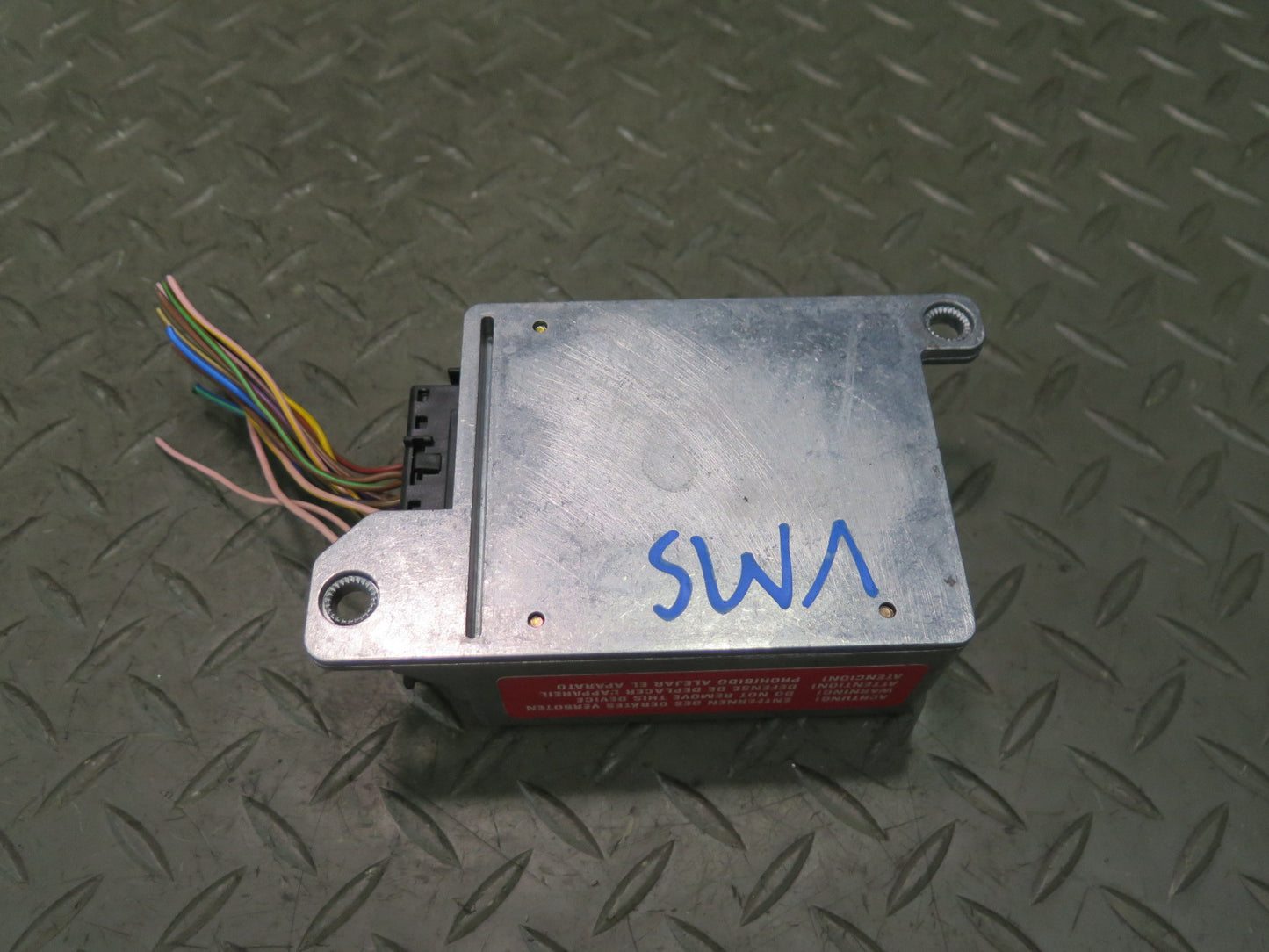 86-91 MERCEDES W126 560SEL SRS AIRBAG CONTROL MODULE UNIT 0048201810 OEM