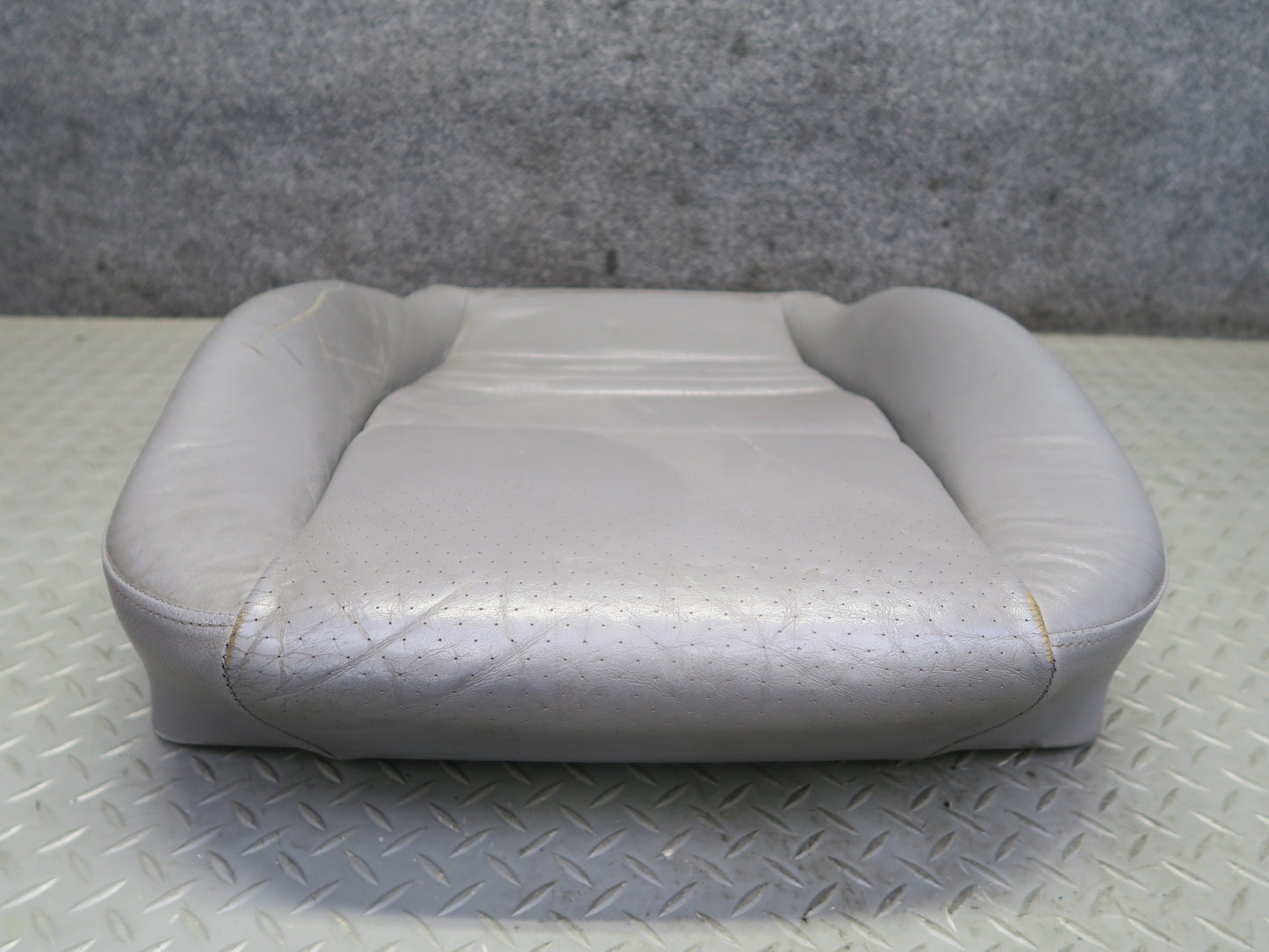 2001-2005 Porsche 911 996 Front Right Side Seat Lower Leather Cushion Gray