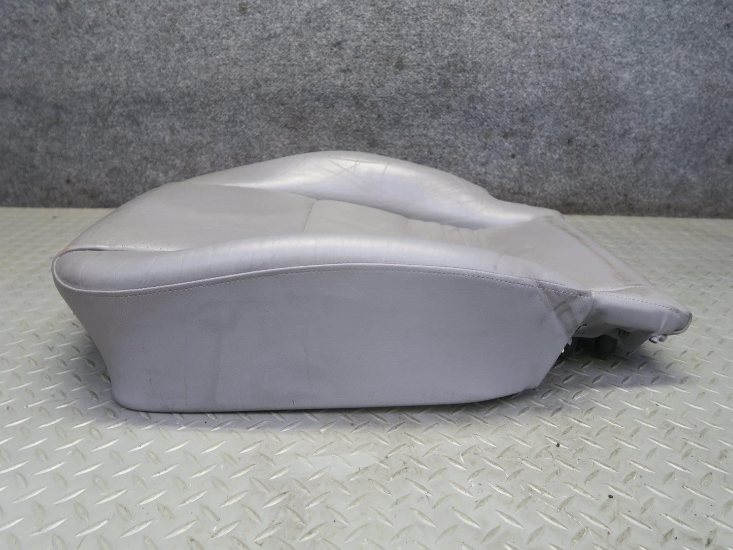 2001-2005 Porsche 911 996 Front Right Side Seat Lower Leather Cushion Gray