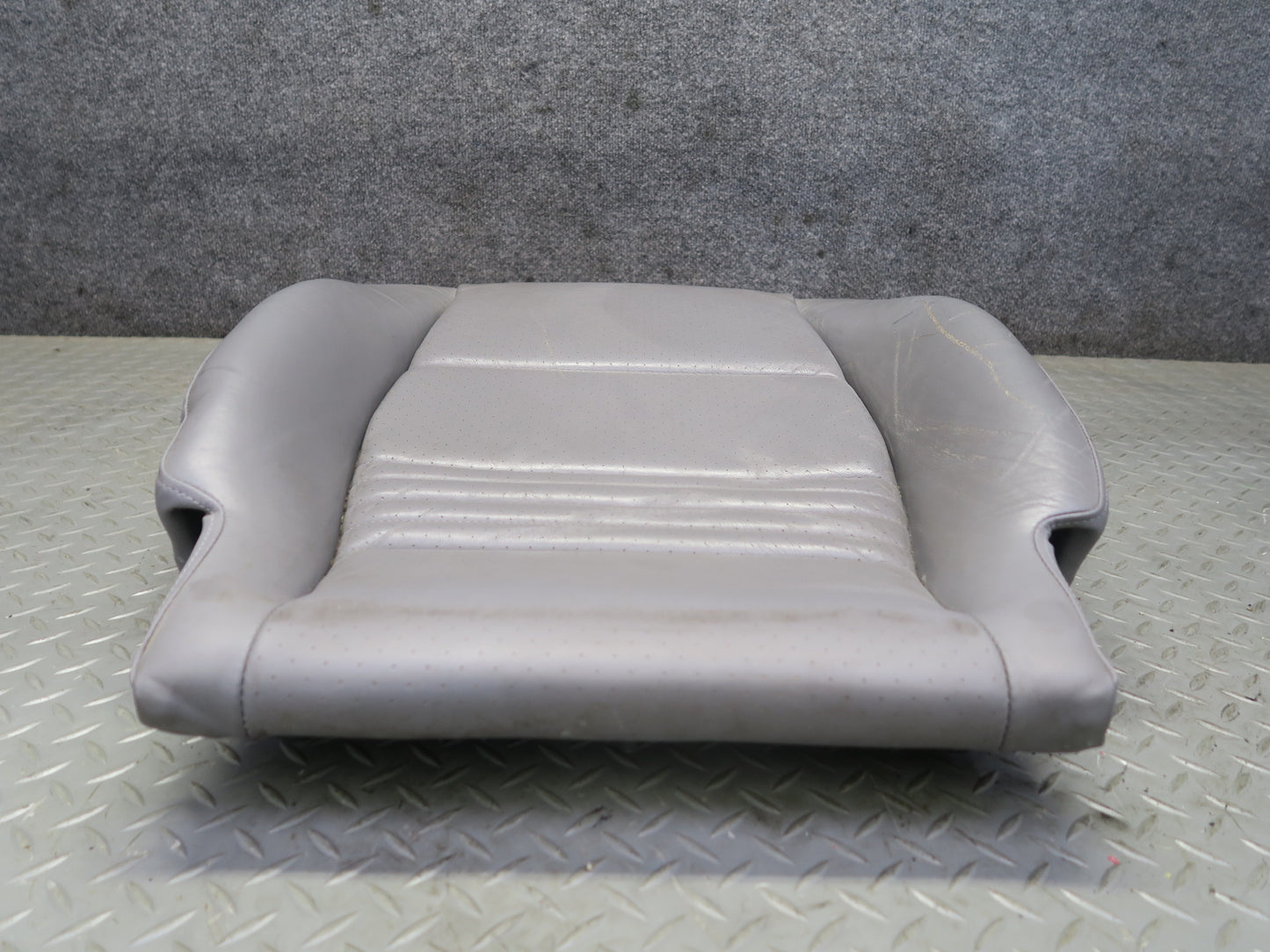 2001-2005 Porsche 911 996 Front Right Side Seat Lower Leather Cushion Gray