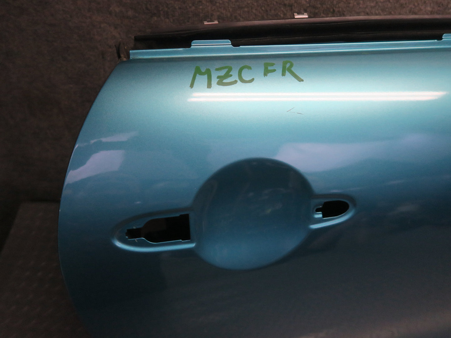 16-24 Mini Cooper F56 F57 Right Door Exterior Shell Panel Carribean Aqua OEM
