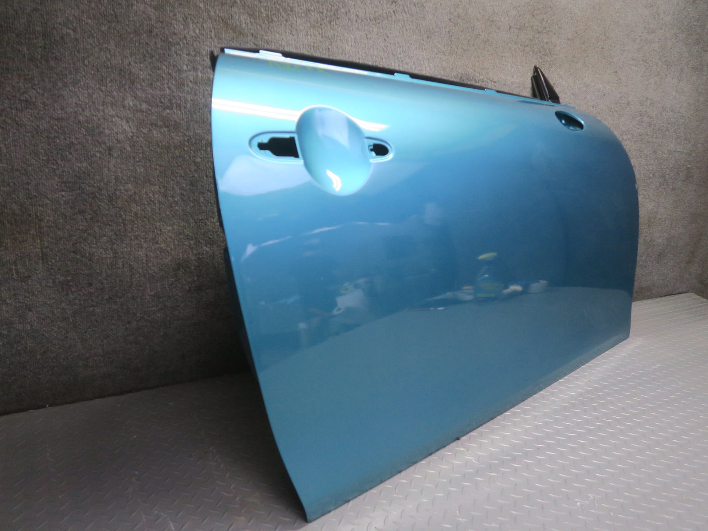 16-24 Mini Cooper F56 F57 Right Door Exterior Shell Panel Carribean Aqua OEM