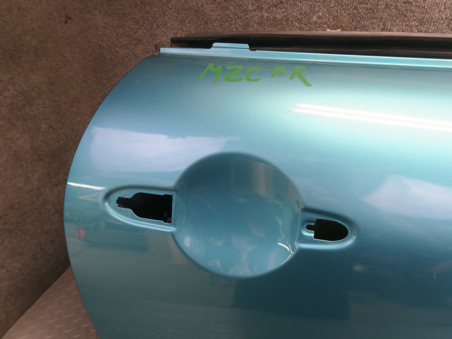 16-24 Mini Cooper F56 F57 Right Door Exterior Shell Panel Carribean Aqua OEM