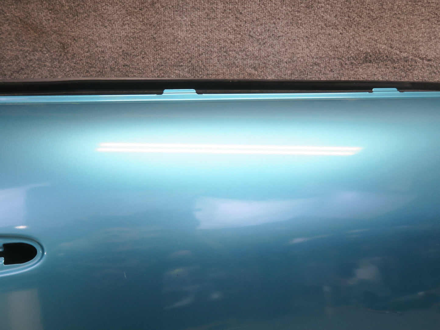 16-24 Mini Cooper F56 F57 Right Door Exterior Shell Panel Carribean Aqua OEM