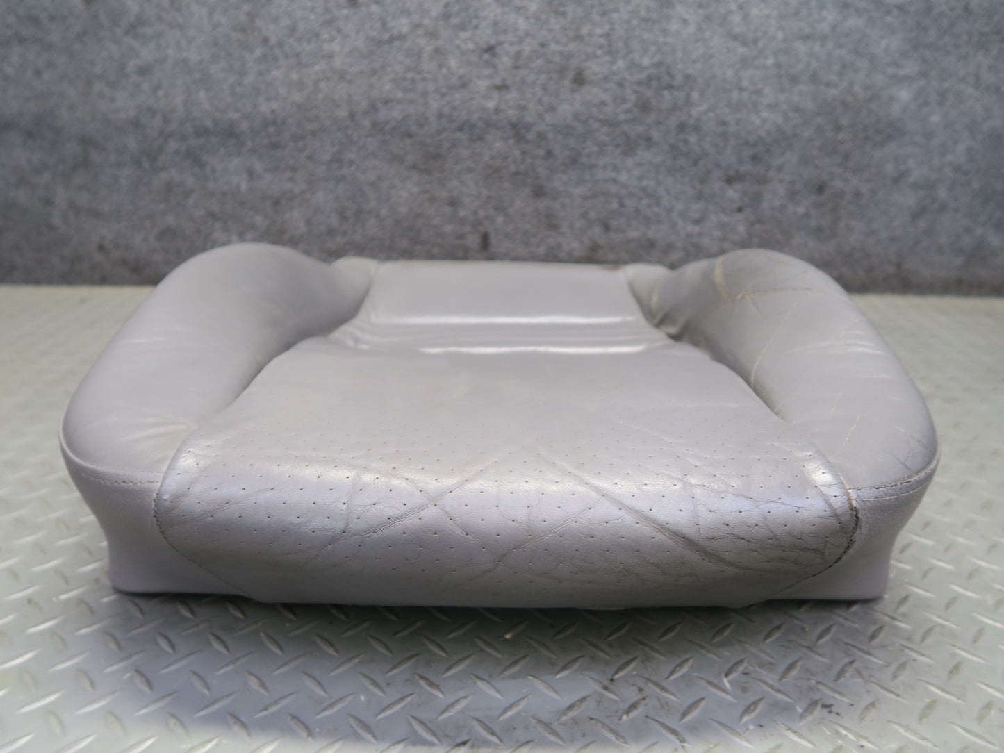 2001-2005 Porsche 911 996 Front Left Side Seat Lower Leather Cushion Gray