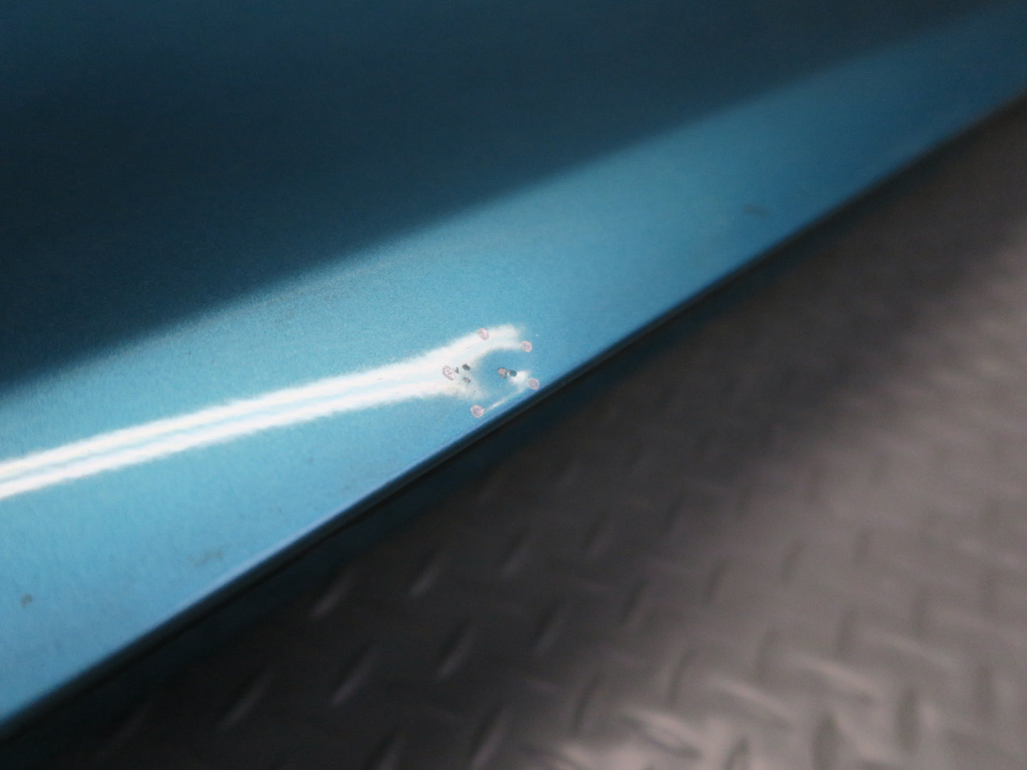 16-24 Mini Cooper F56 F57 Right Door Exterior Shell Panel Carribean Aqua OEM