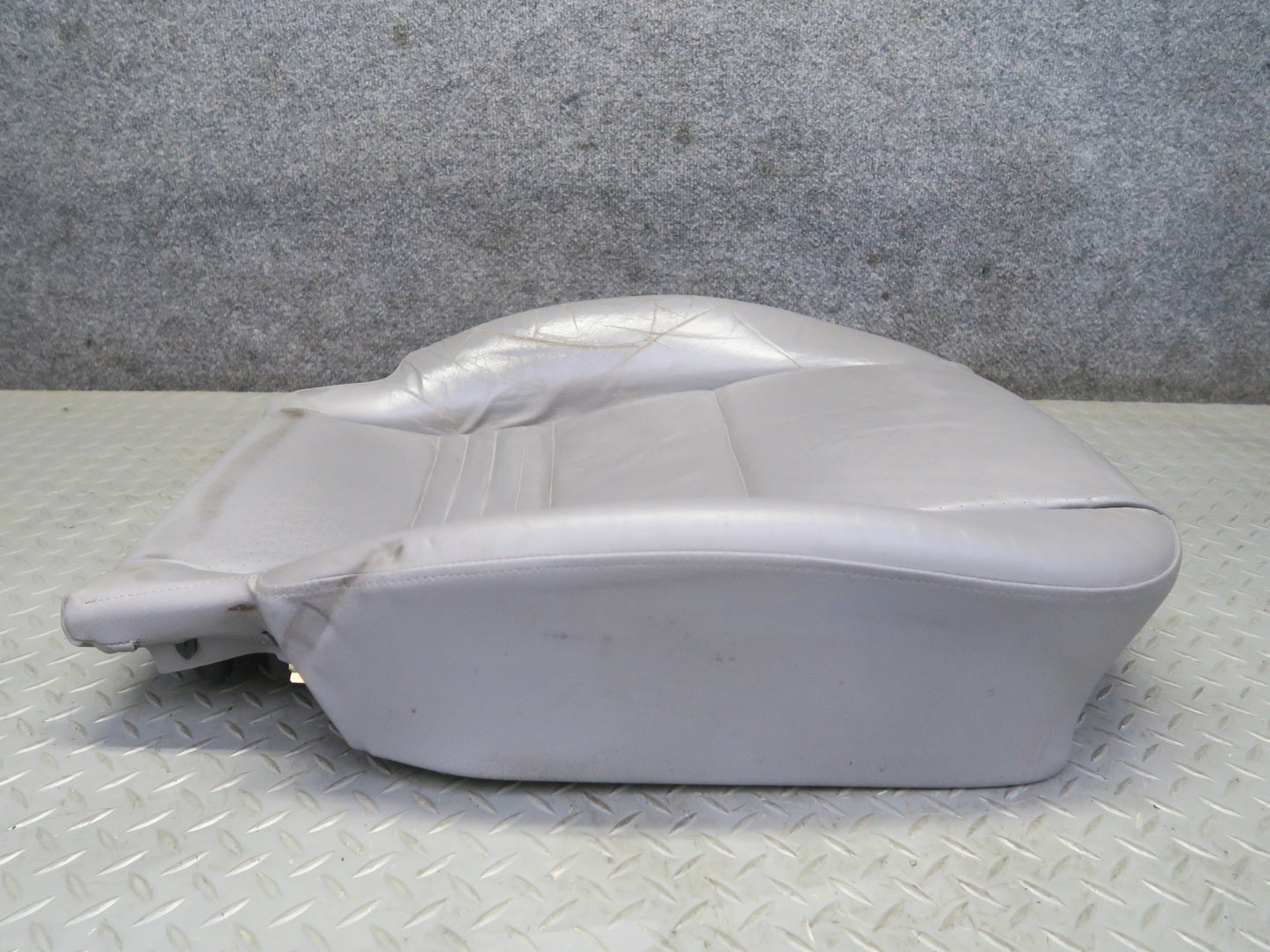 2001-2005 Porsche 911 996 Front Left Side Seat Lower Leather Cushion Gray