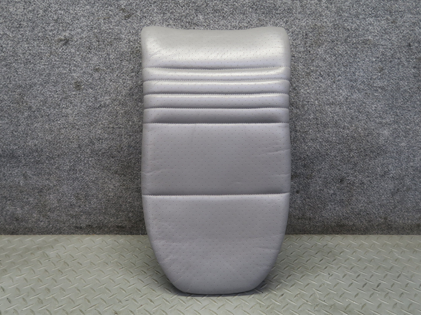 2001-2005 Porsche 911 996 Front Right Seat Upper Insert Leather Cushion Gray