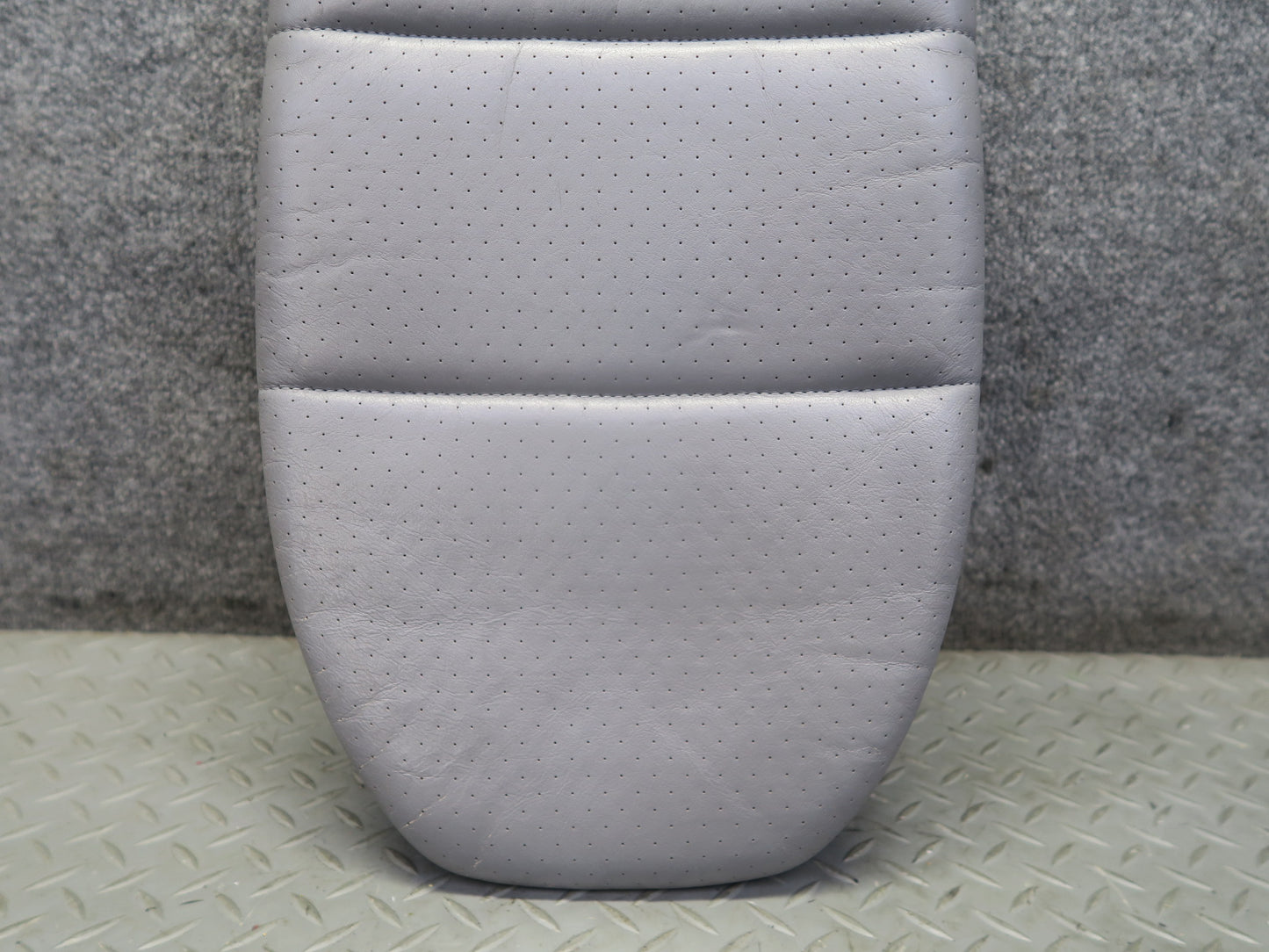 2001-2005 Porsche 911 996 Front Right Seat Upper Insert Leather Cushion Gray