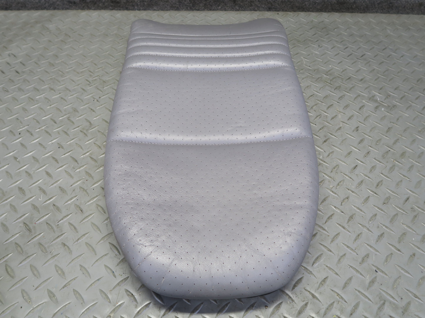 2001-2005 Porsche 911 996 Front Right Seat Upper Insert Leather Cushion Gray