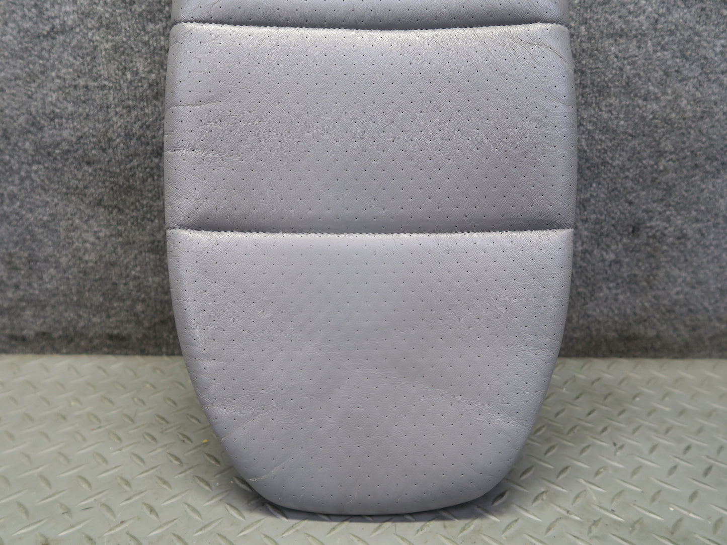 2001-2005 Porsche 911 996 Front Left Seat Upper Insert Leather Cushion Gray