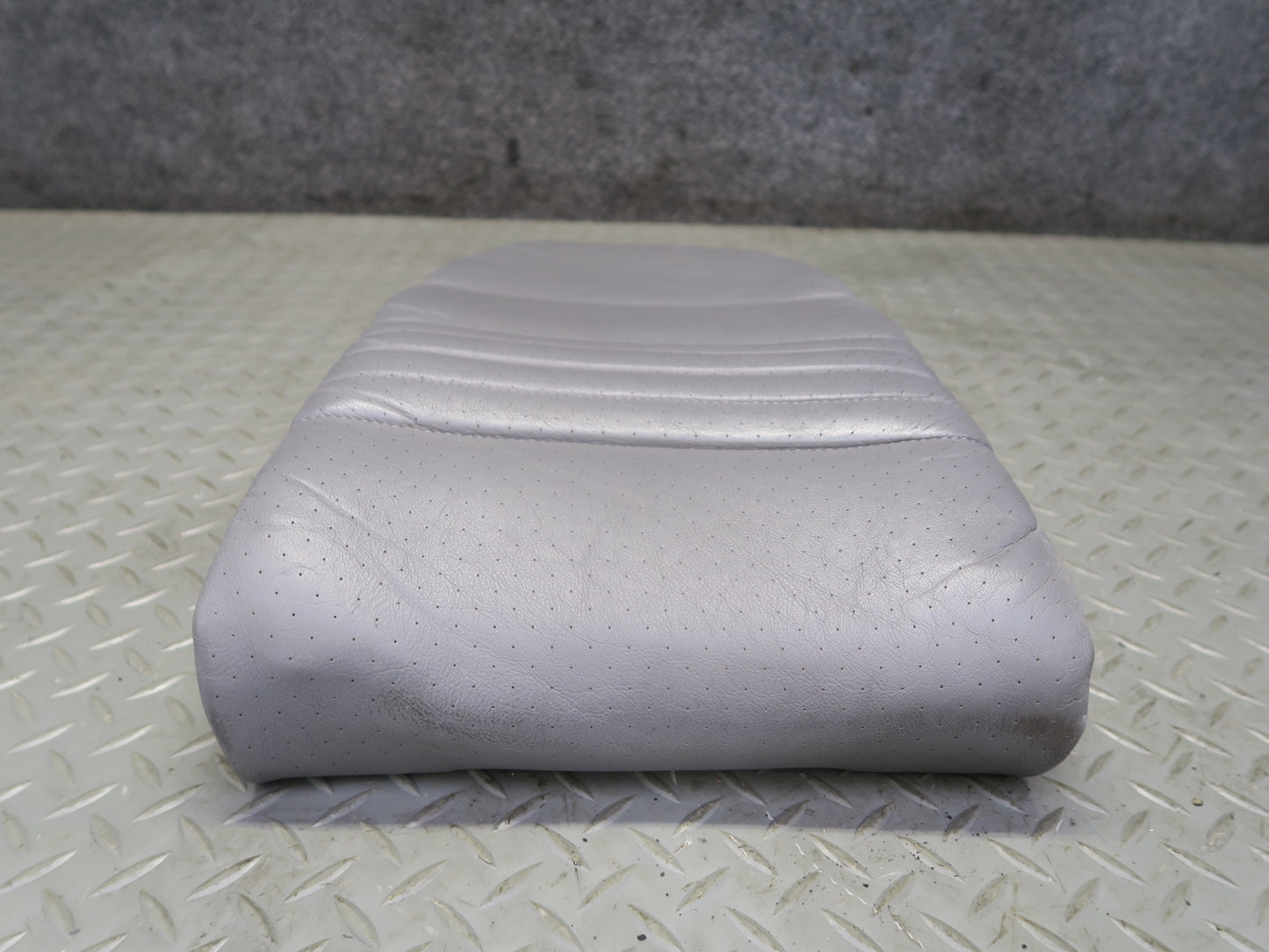 2001-2005 Porsche 911 996 Front Left Seat Upper Insert Leather Cushion Gray