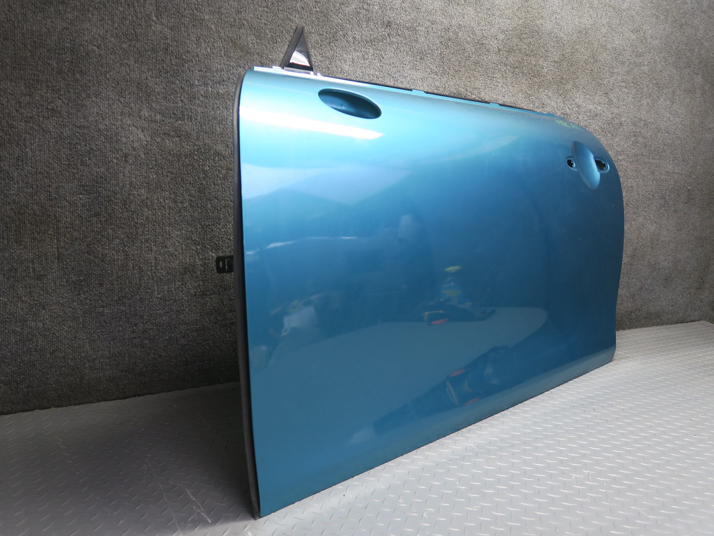 16-24 Mini Cooper F56 F57 Left Door Exterior Shell Panel Carribean Aqua  OEM