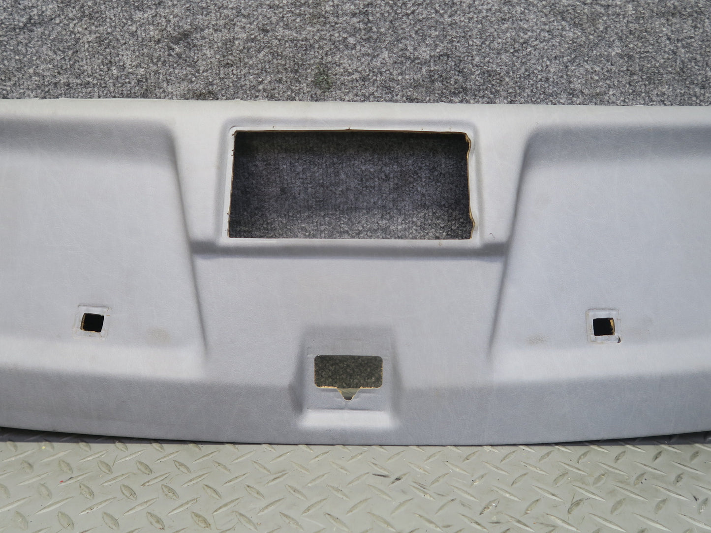 86-91 Mercedes W126 560SEL Sedan Front Upper Headliner Trim Cover Panel OEM