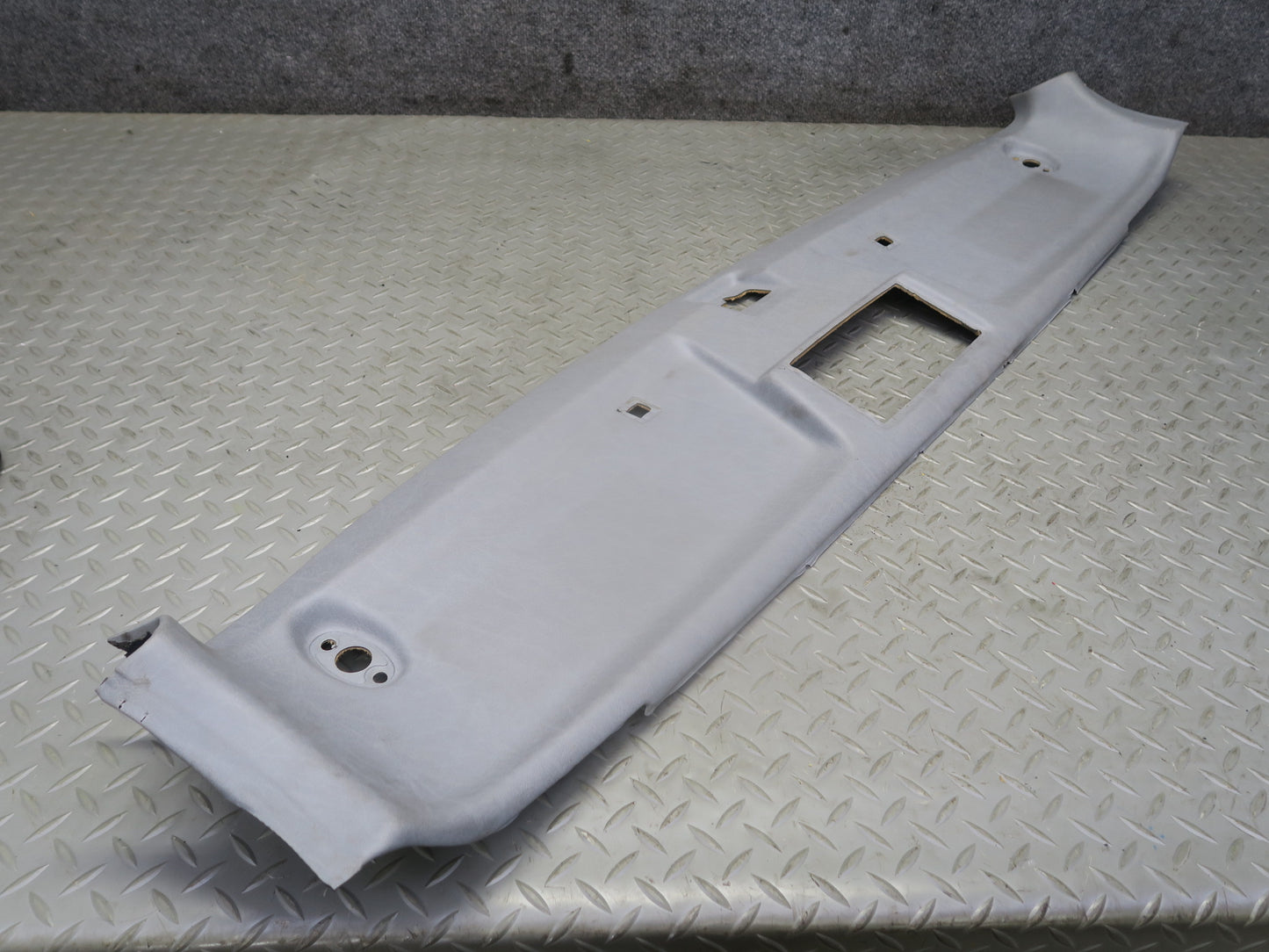 86-91 Mercedes W126 560SEL Sedan Front Upper Headliner Trim Cover Panel OEM