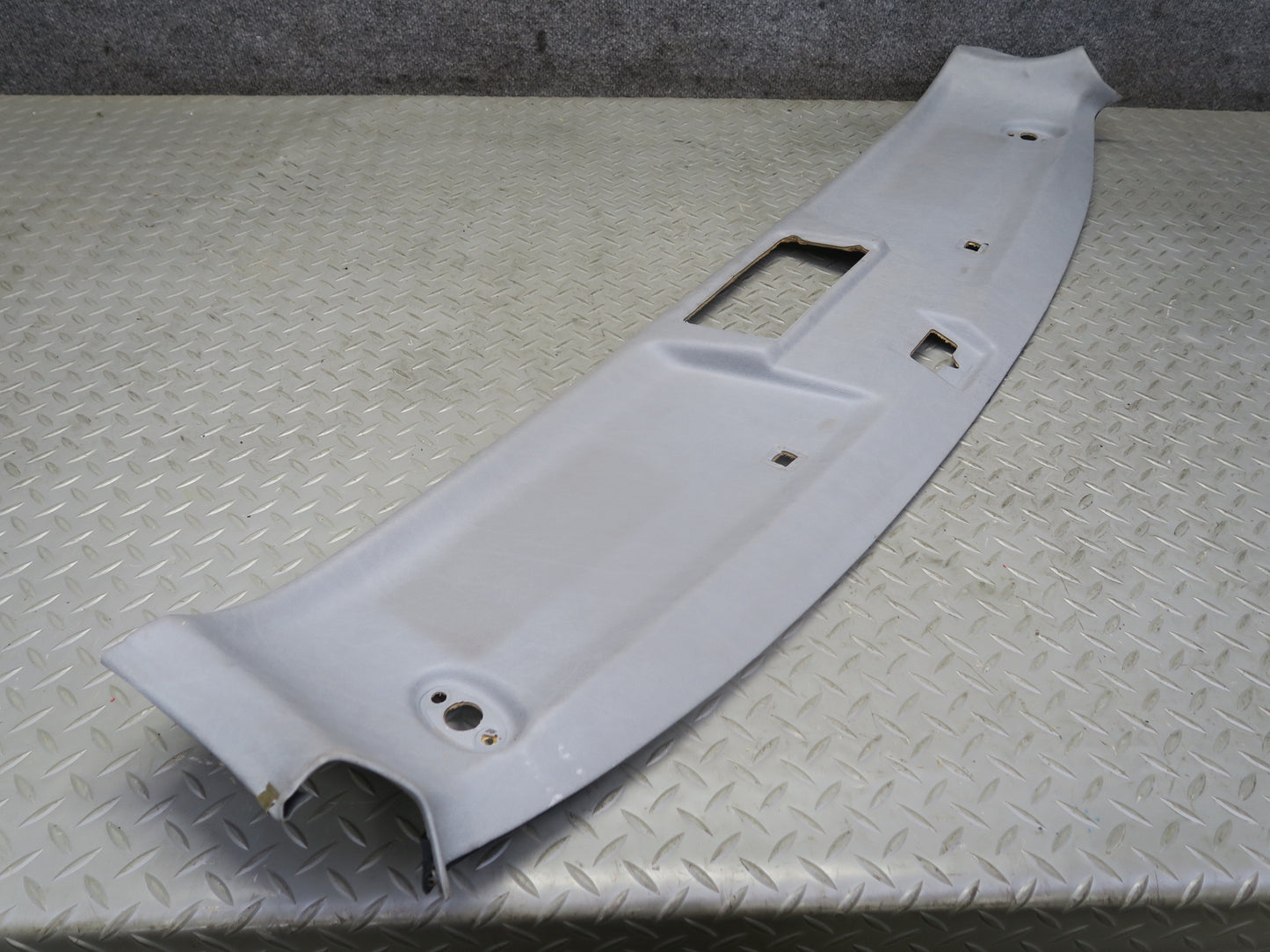 86-91 Mercedes W126 560SEL Sedan Front Upper Headliner Trim Cover Panel OEM