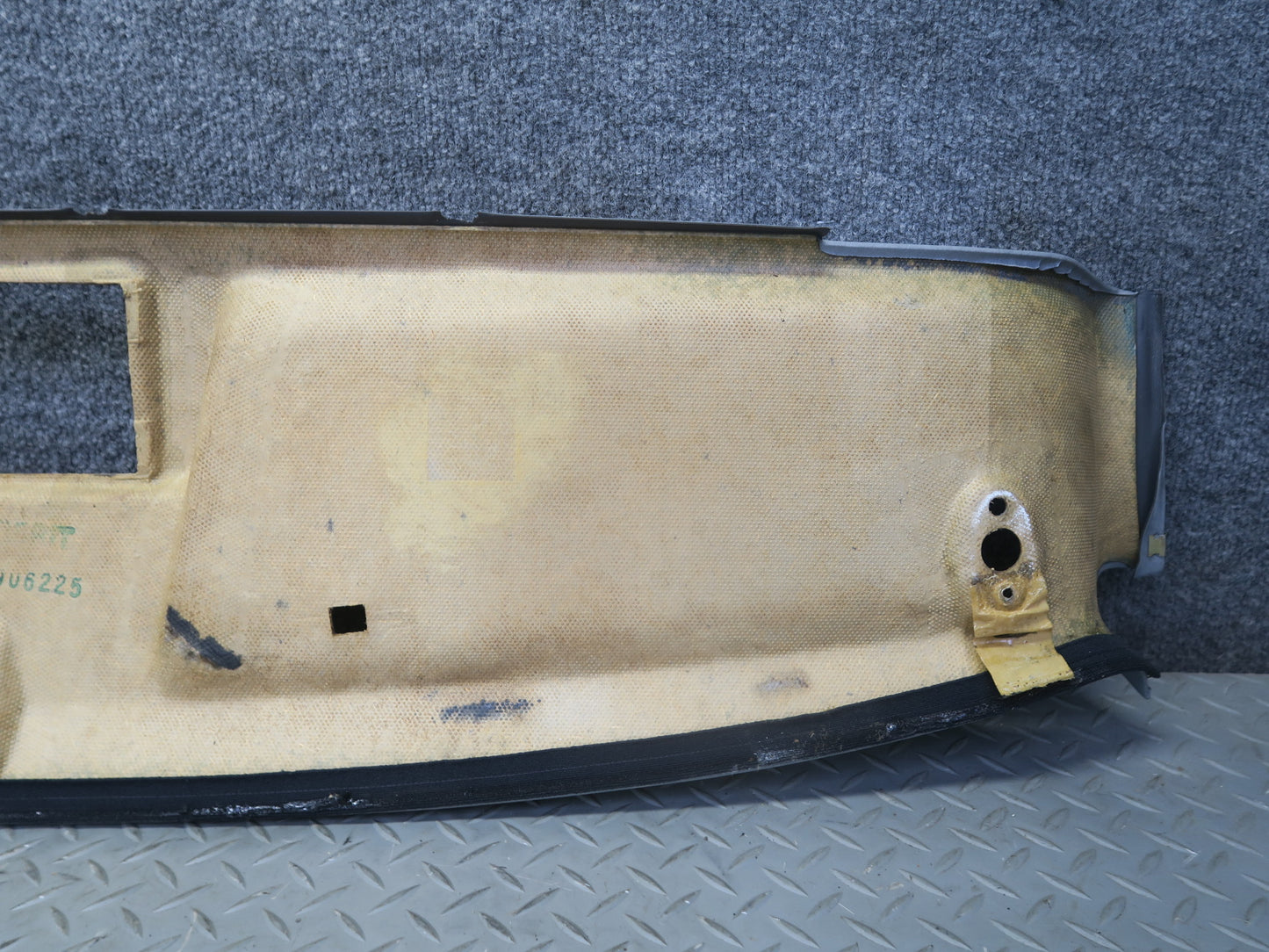 86-91 Mercedes W126 560SEL Sedan Front Upper Headliner Trim Cover Panel OEM