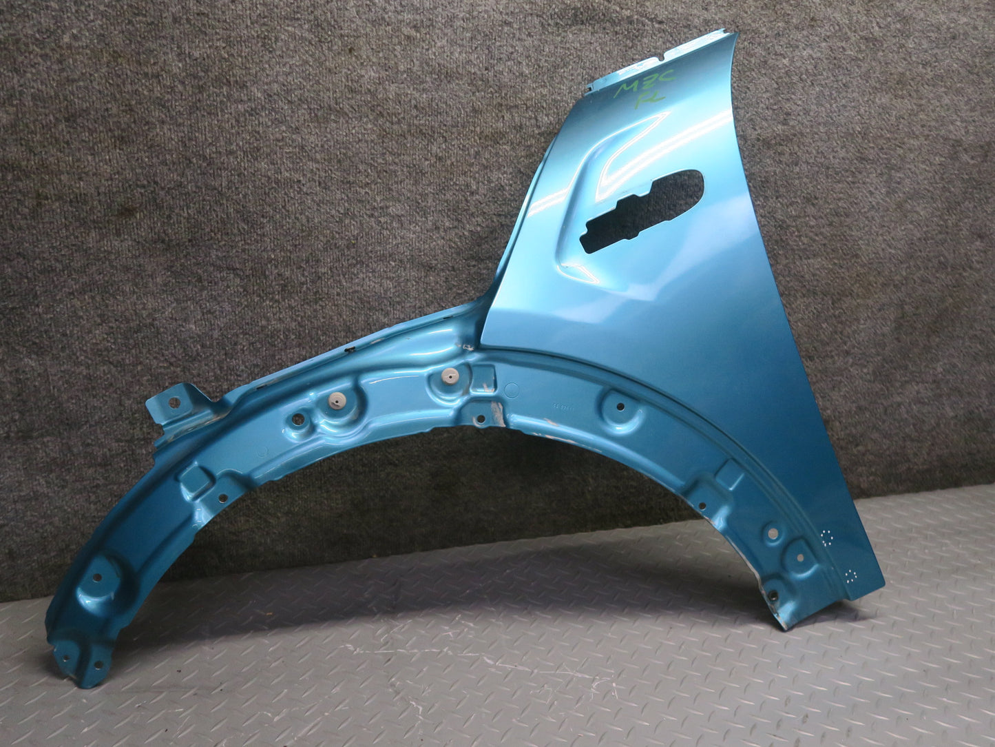16-24 Mini Cooper F55 F56 F57 Front Left Fender Shell Panel Carribean Aqua OEM