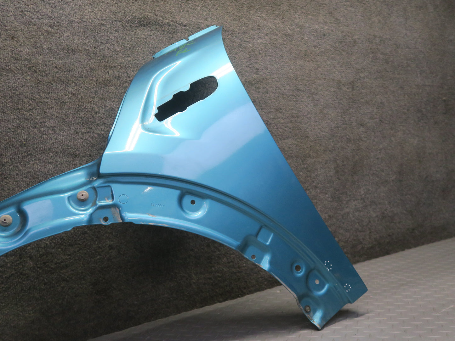 16-24 Mini Cooper F55 F56 F57 Front Left Fender Shell Panel Carribean Aqua OEM