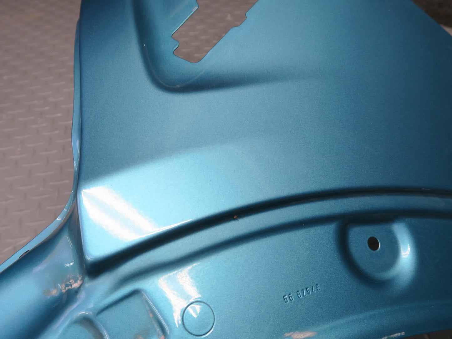 16-24 Mini Cooper F55 F56 F57 Front Left Fender Shell Panel Carribean Aqua OEM