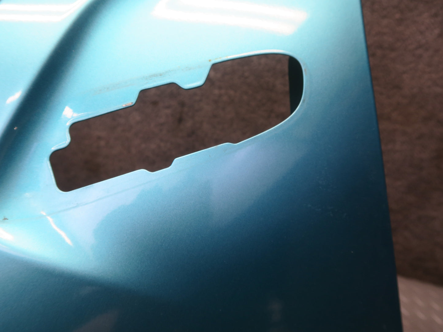 16-24 Mini Cooper F55 F56 F57 Front Left Fender Shell Panel Carribean Aqua OEM