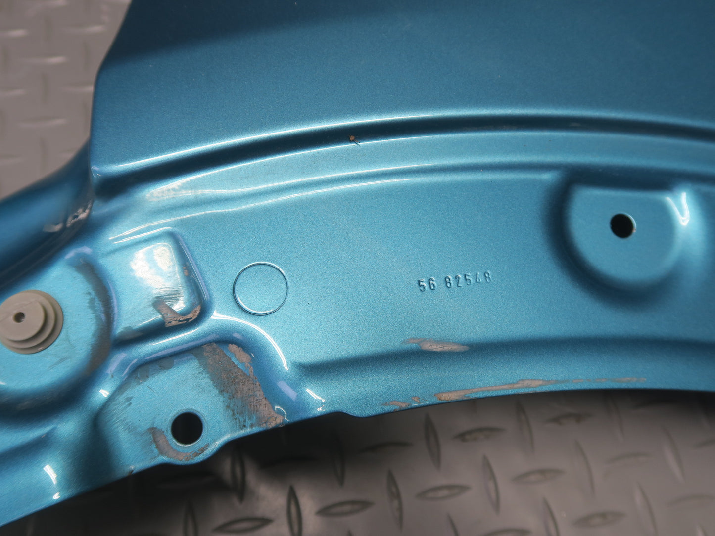 16-24 Mini Cooper F55 F56 F57 Front Left Fender Shell Panel Carribean Aqua OEM