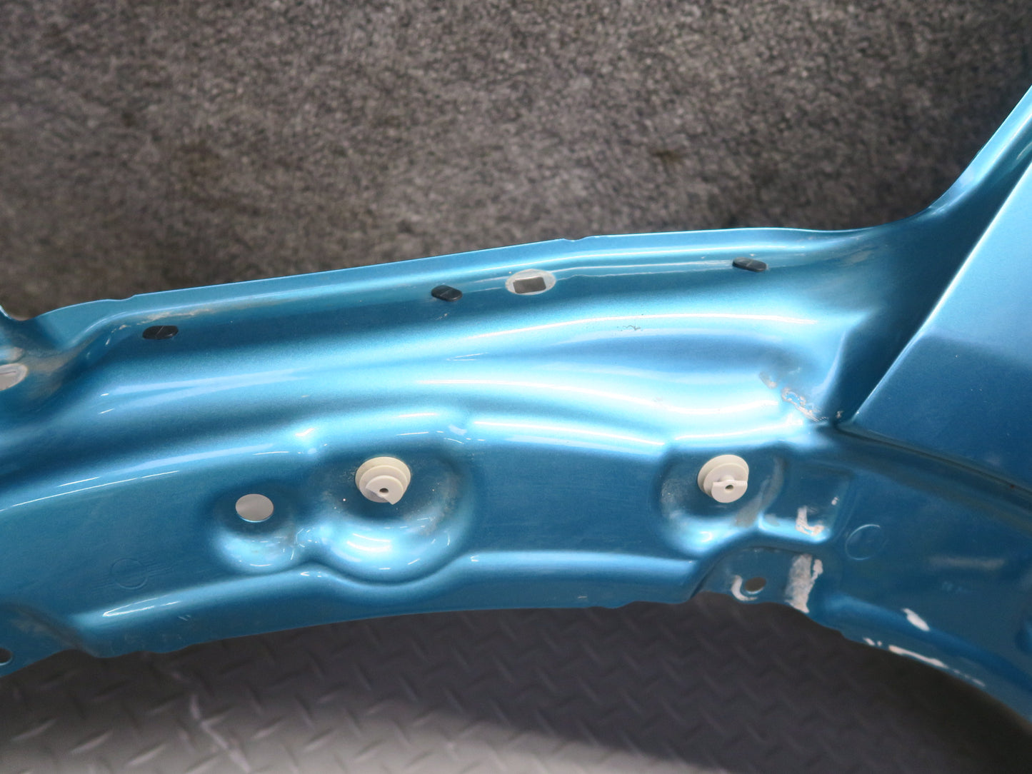 16-24 Mini Cooper F55 F56 F57 Front Left Fender Shell Panel Carribean Aqua OEM