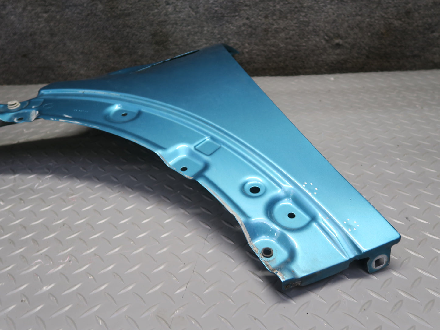 16-24 Mini Cooper F55 F56 F57 Front Left Fender Shell Panel Carribean Aqua OEM