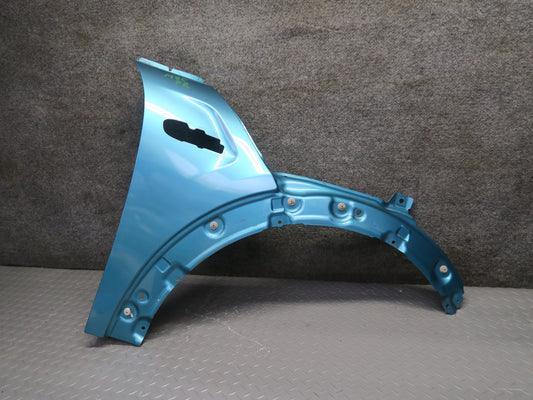 16-24 Mini Cooper F55 F56 F57 Front Right Fender Shell Panel Carribean Aqua OEM