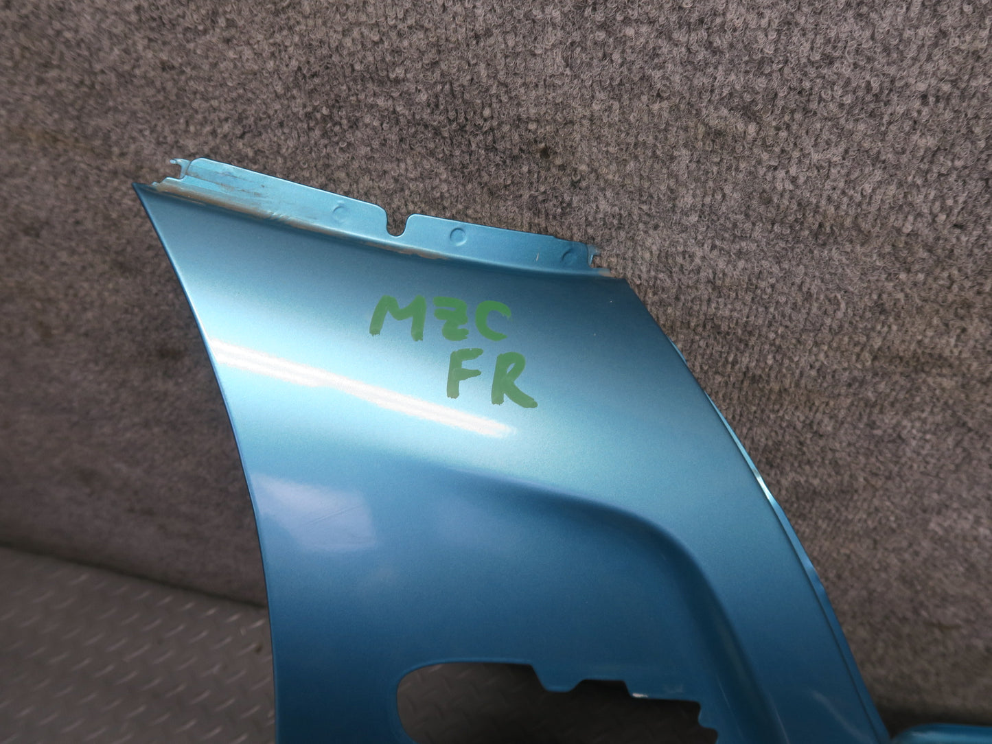 16-24 Mini Cooper F55 F56 F57 Front Right Fender Shell Panel Carribean Aqua OEM