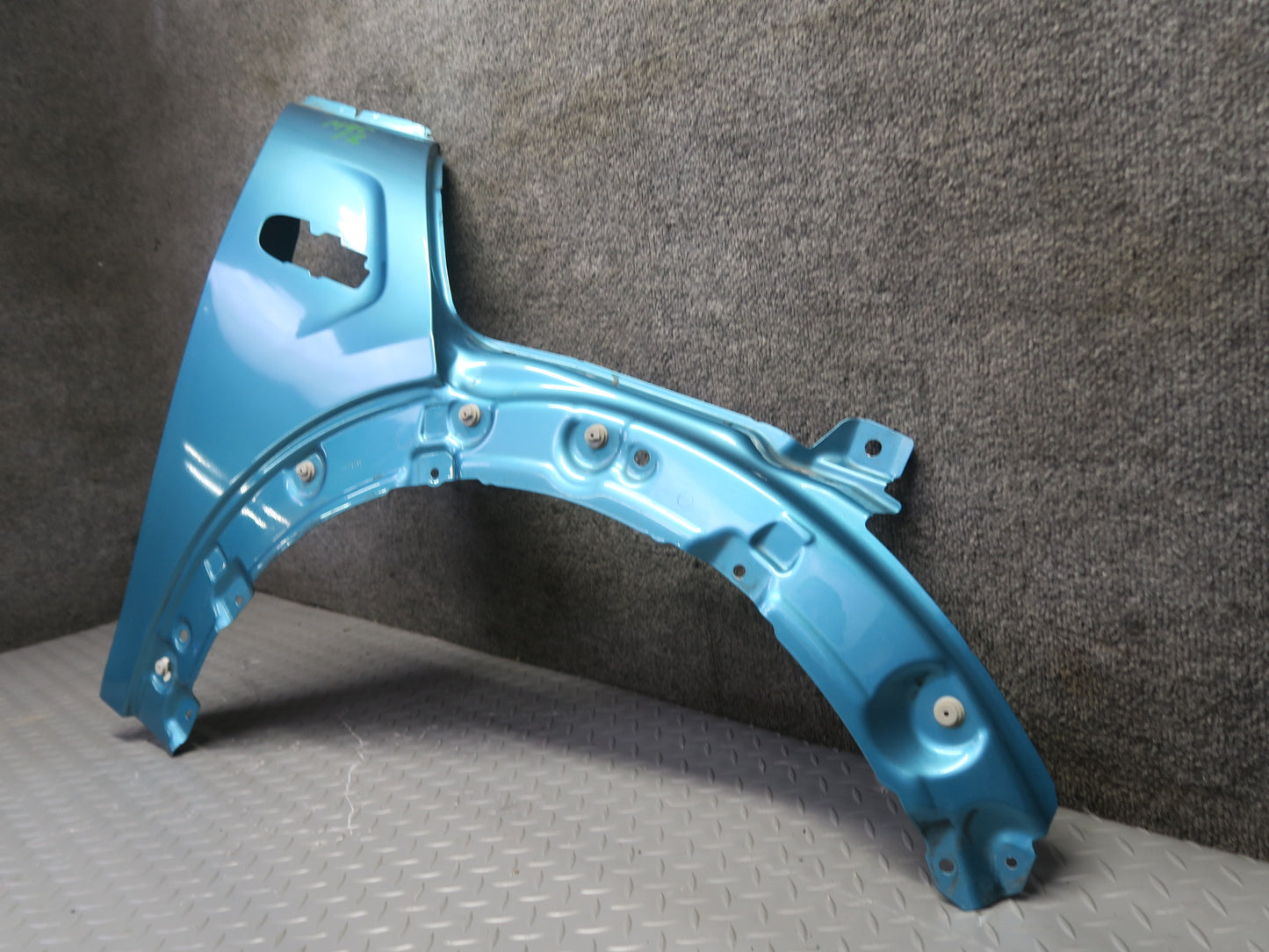 16-24 Mini Cooper F55 F56 F57 Front Right Fender Shell Panel Carribean Aqua OEM