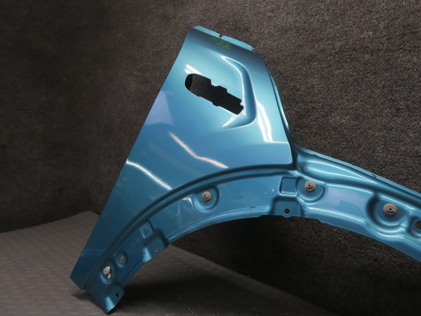 16-24 Mini Cooper F55 F56 F57 Front Right Fender Shell Panel Carribean Aqua OEM