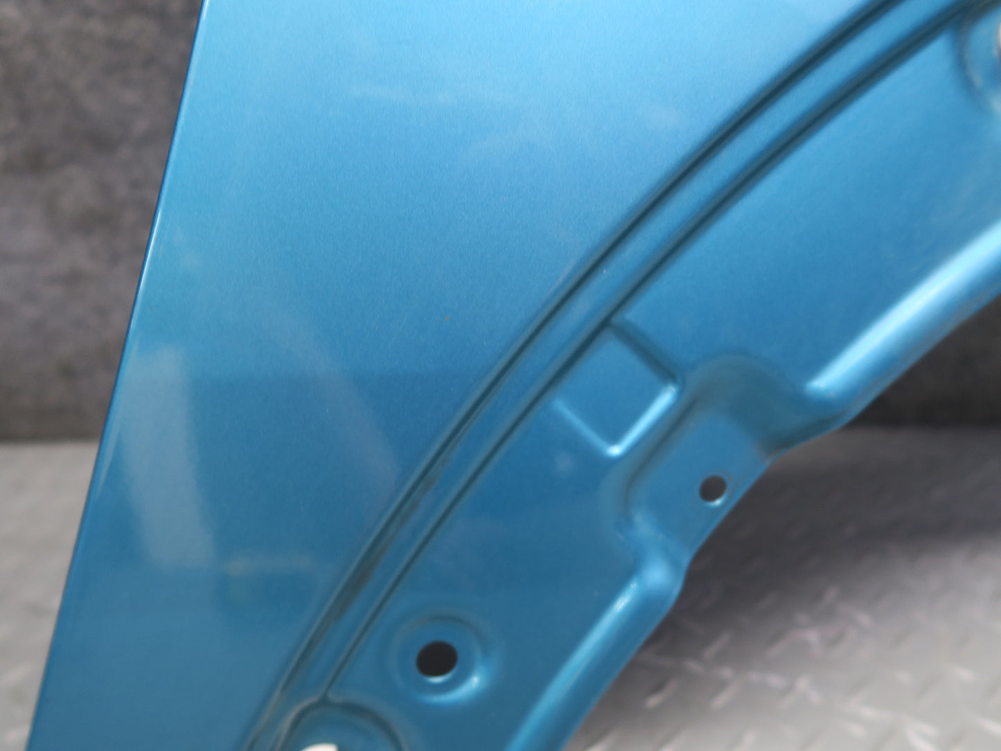 16-24 Mini Cooper F55 F56 F57 Front Right Fender Shell Panel Carribean Aqua OEM