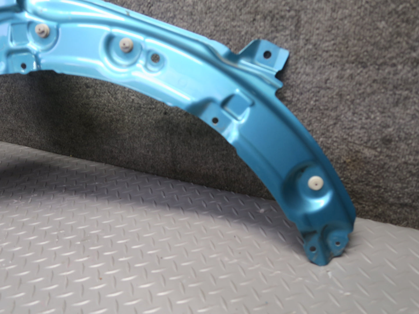 16-24 Mini Cooper F55 F56 F57 Front Right Fender Shell Panel Carribean Aqua OEM