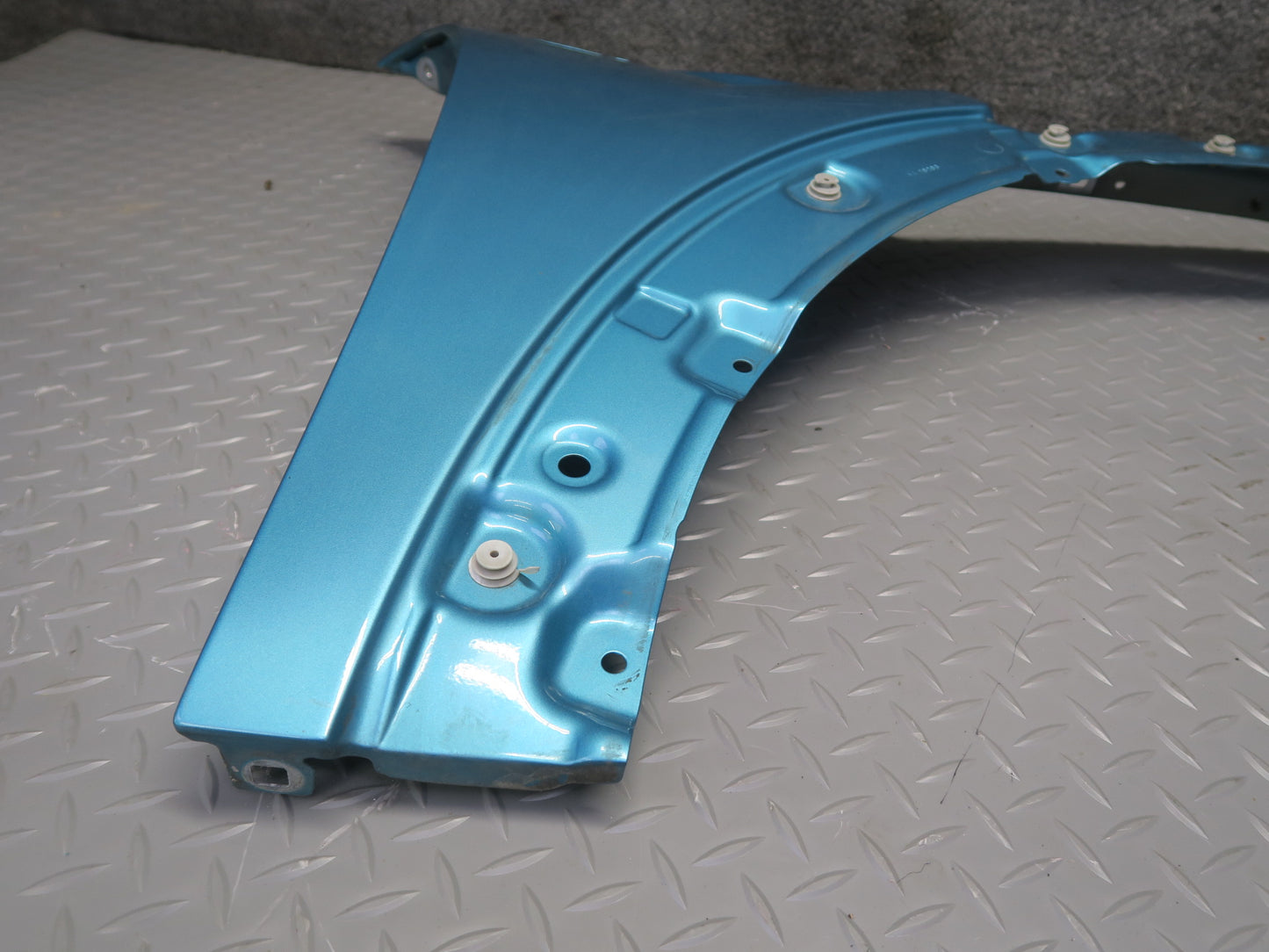 16-24 Mini Cooper F55 F56 F57 Front Right Fender Shell Panel Carribean Aqua OEM