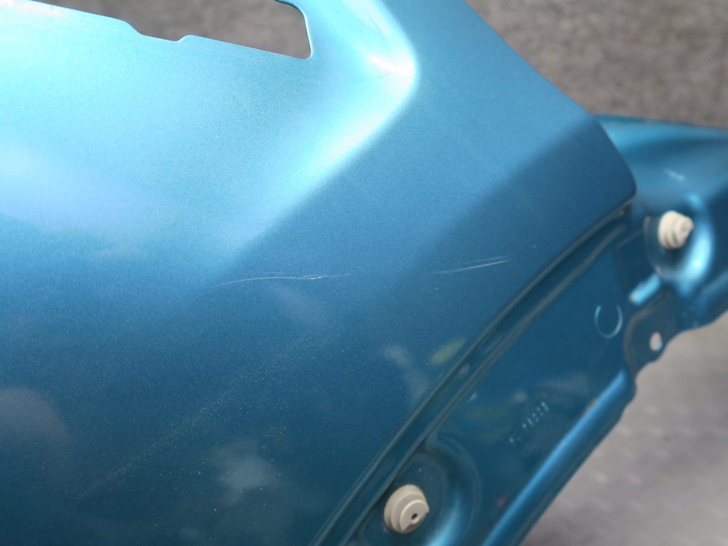 16-24 Mini Cooper F55 F56 F57 Front Right Fender Shell Panel Carribean Aqua OEM