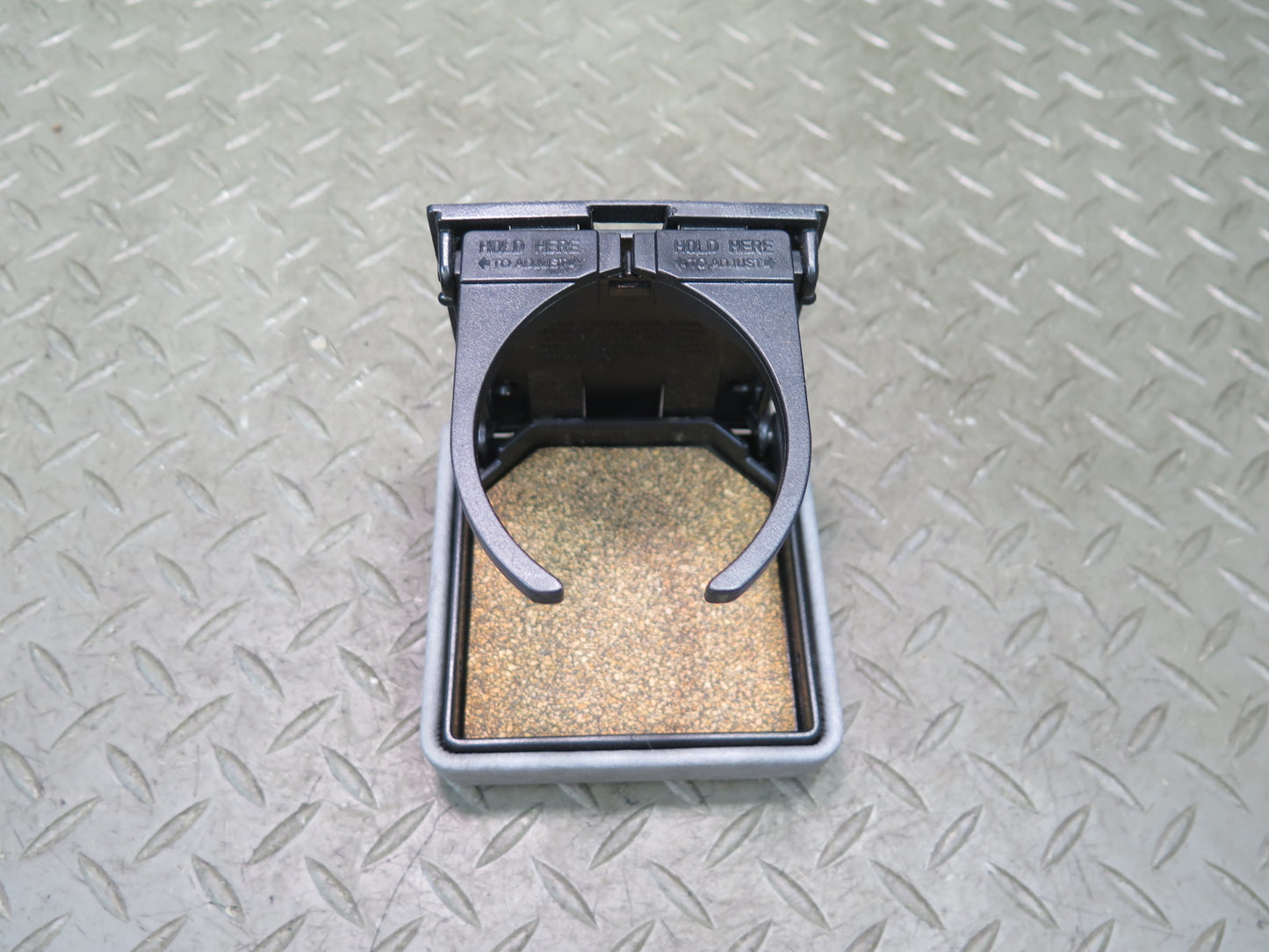 86-91 Mercedes W126 560SEL Front Right Door CUP Holder Gray OEM