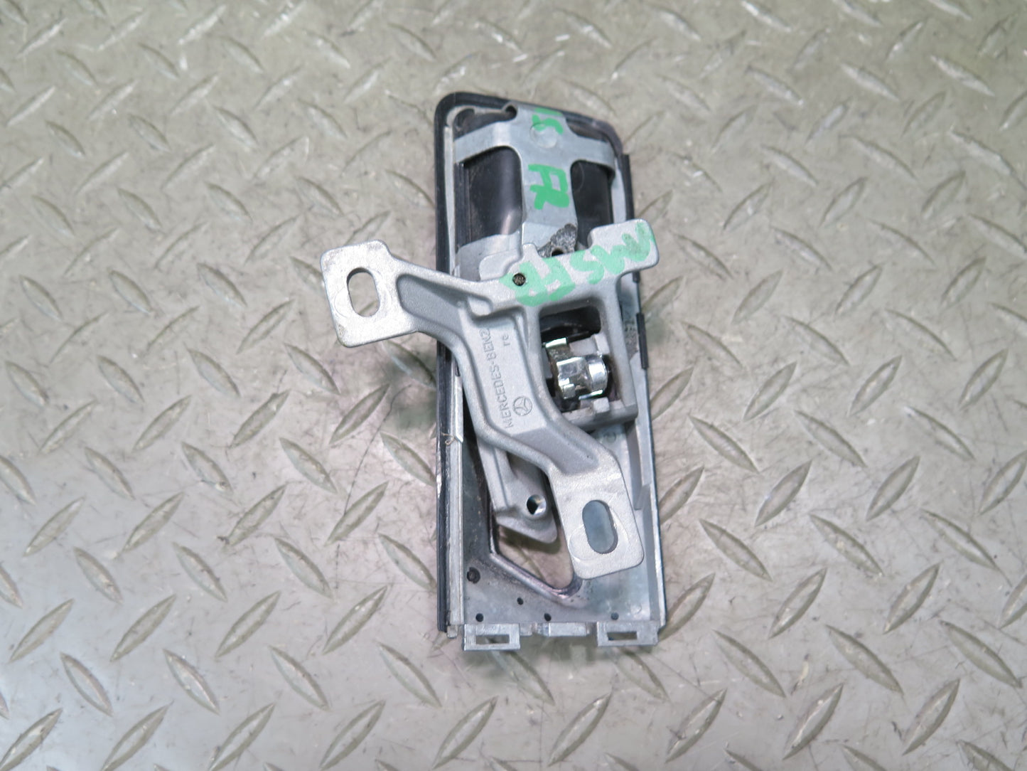 86-91 Mercedes W126 560SEL Front Right Door Interior Pull Handle w Trim OEM