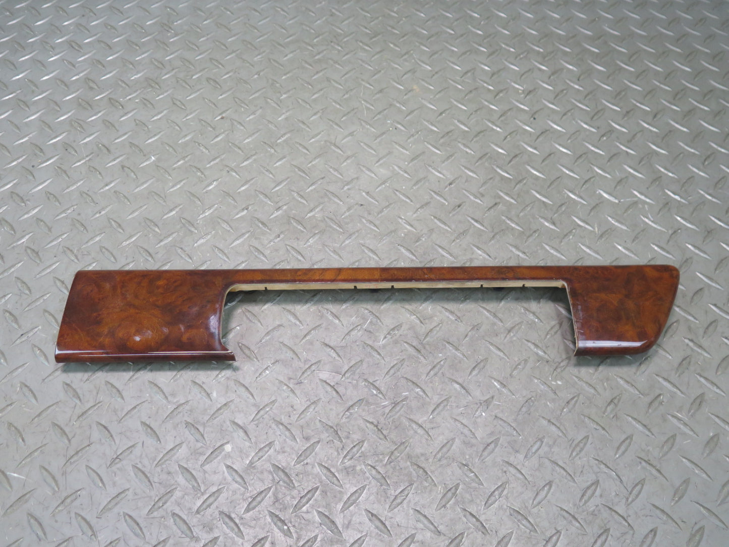 86-91 Mercedes W126 560SEL Set of 4 Door Wood Trim Bezel Cover Panel OEM