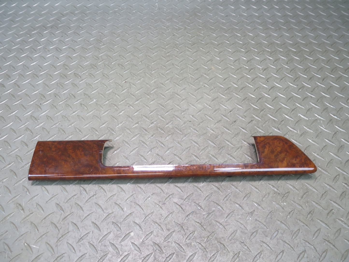 86-91 Mercedes W126 560SEL Set of 4 Door Wood Trim Bezel Cover Panel OEM