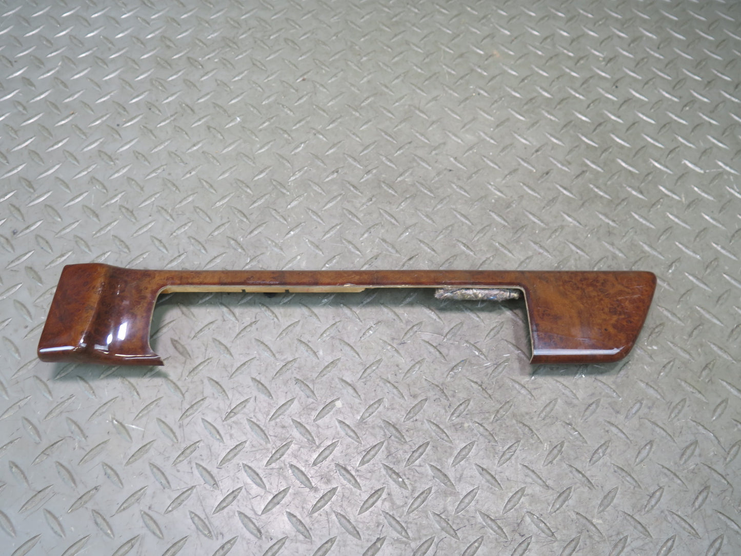 86-91 Mercedes W126 560SEL Set of 4 Door Wood Trim Bezel Cover Panel OEM
