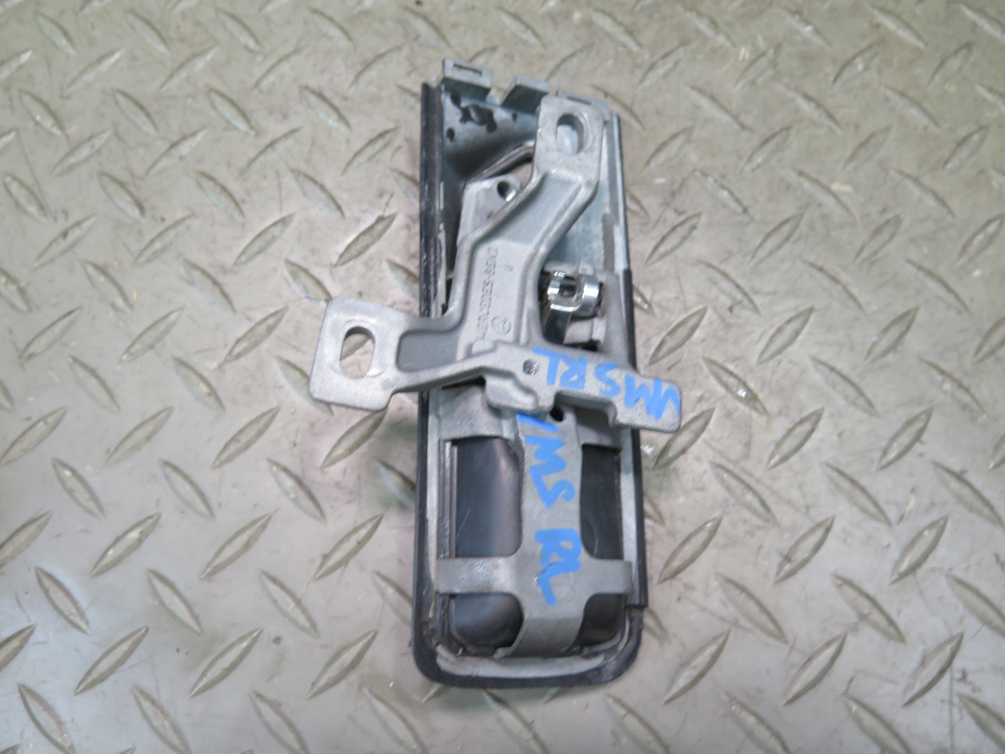 86-91 Mercedes W126 560SEL Rear Left Door Interior Pull Handle w Trim OEM