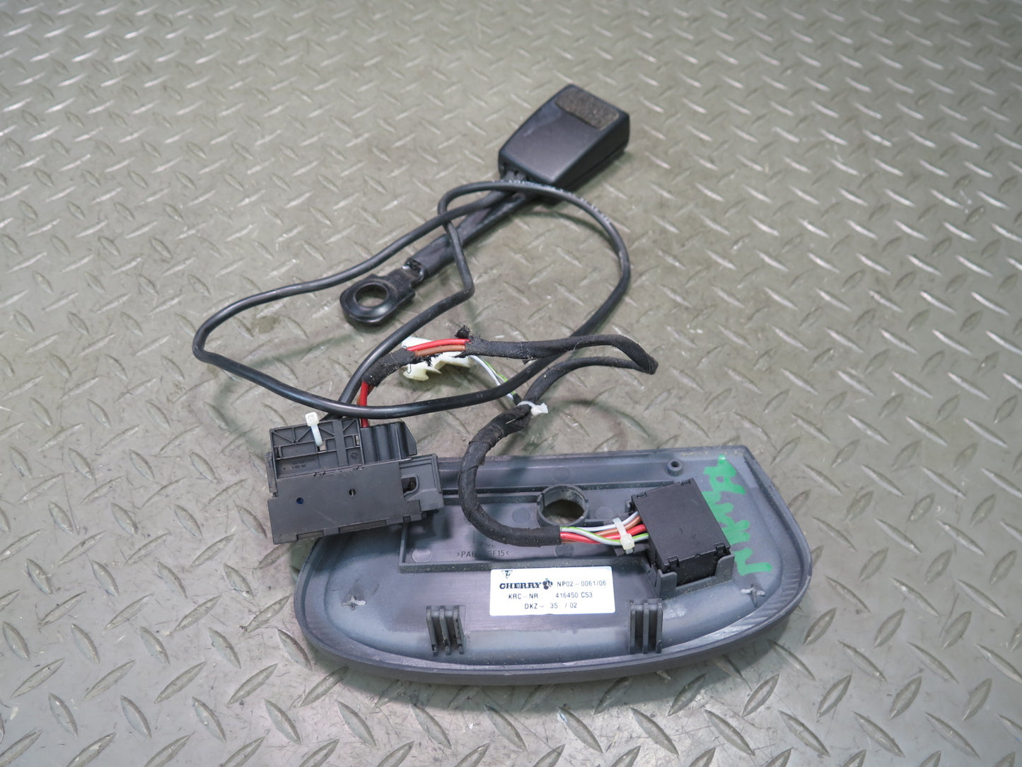 1999-2005 Porsche 911 Carrera 996 Front Left Seat Adjust Switch W/ Trim