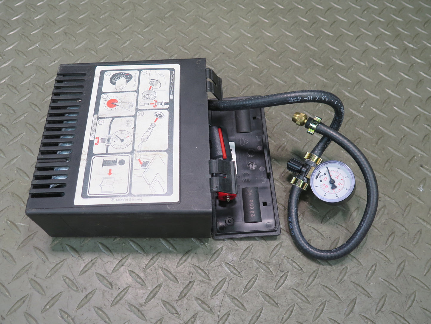 1999-2005 Porsche 911 Carrera 996 Spare Tire Air Compressor Pump Jack Tool KIT