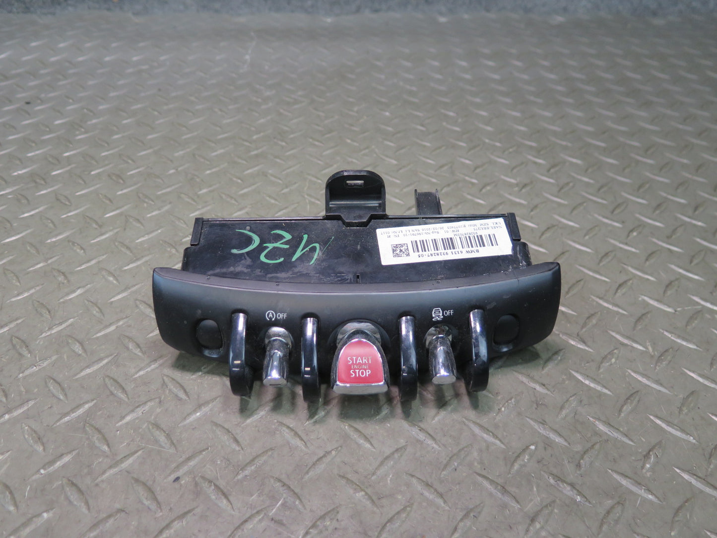 16-24 Mini Cooper F55 F56 F57 Engine Start Stop Traction Switch 9328287 OEM