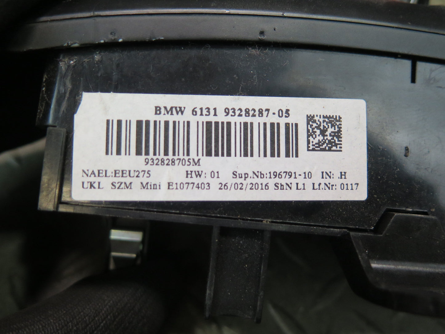 16-24 Mini Cooper F55 F56 F57 Engine Start Stop Traction Switch 9328287 OEM